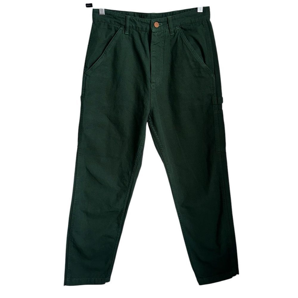 ZARA MAN SIZE 30 forest green straight leg pants cargo